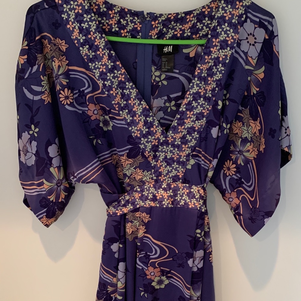 H&M kimono inspired dress